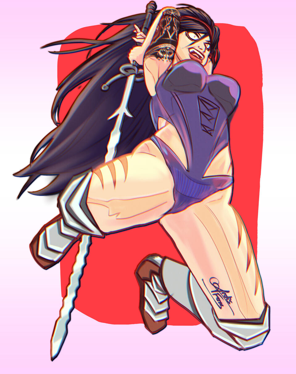 Flat Colour Full Body